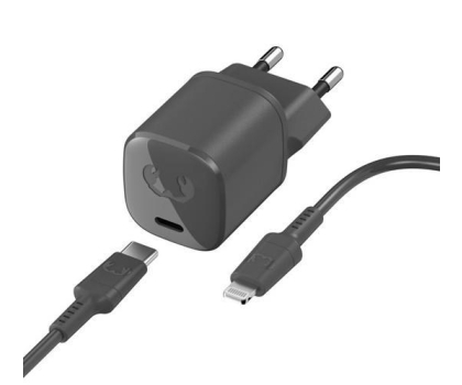 Ładowarka i akumulator Fresh N Rebel Ładowarka Sieciowa Fresh'N'rebel USB-C 18W + kabel lightning